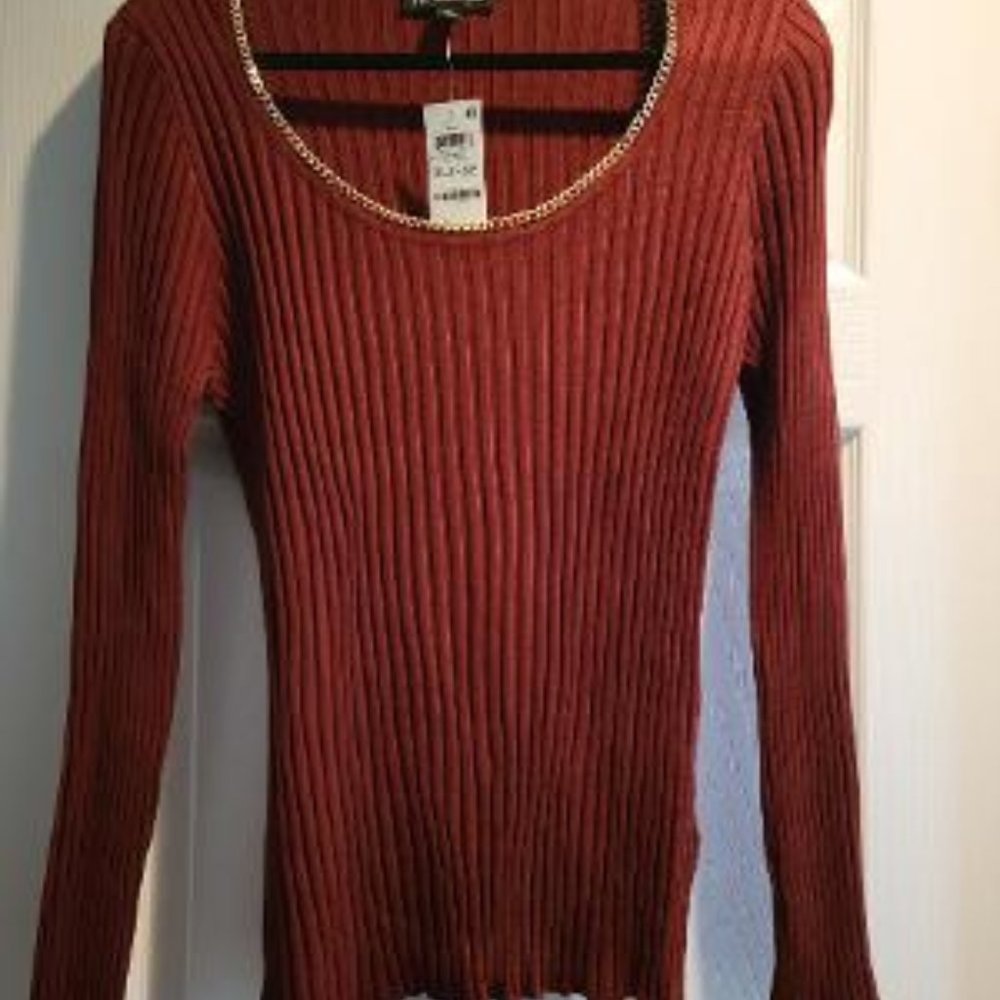 INC Embellished Sweater